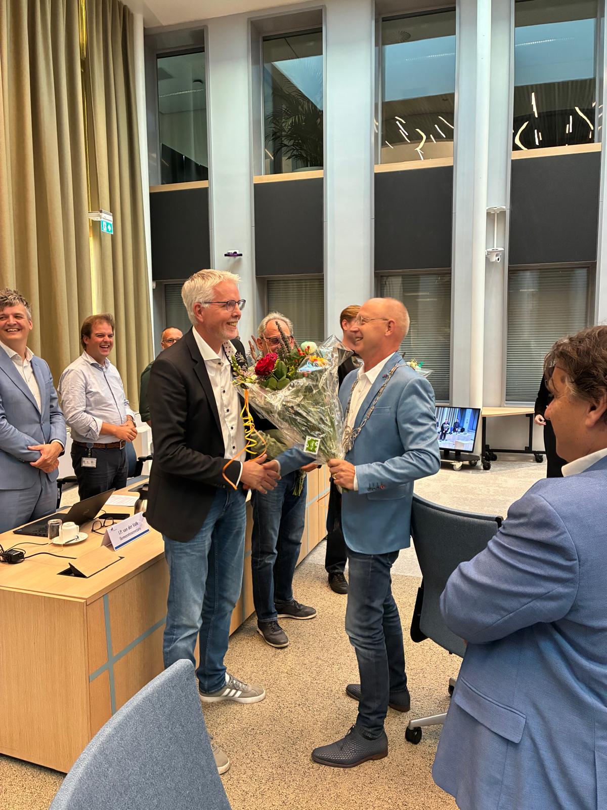 Erik Lenselink beediging